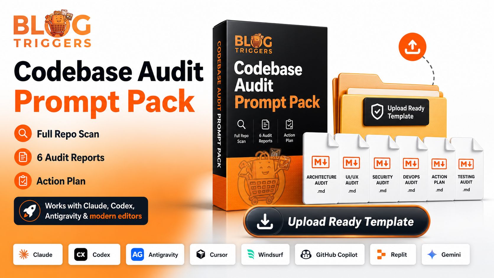 Codebase Audit Prompt Pack for AI Coding Editors